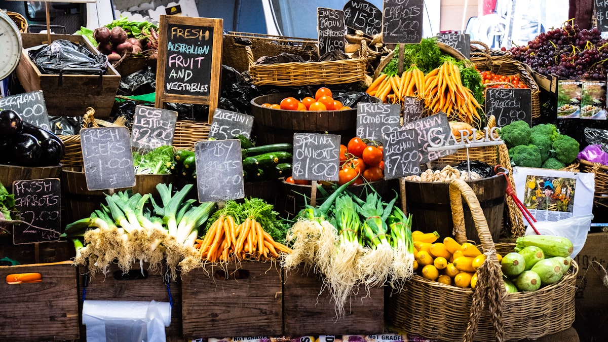 Winter storage vegetables and preserved foods for cold season